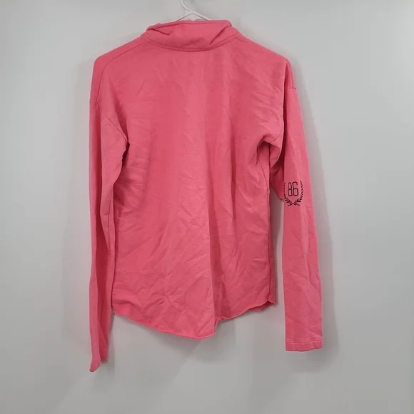 Victoria's secret pink line quarter zip sweatshirt - Picture 2 of 4